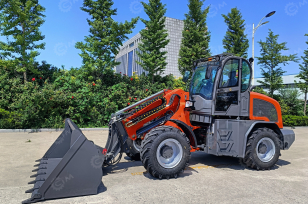 Фронтальный погрузчик с телескопической стрелой YUGONG DA3500 (только ковш). Фото 2