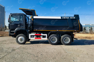 Самосвал HOWO 6*6 440 лс кузов 5200*2300*1500мм вид -U. Фото 6