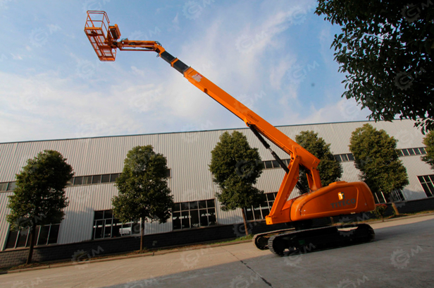 Гусеничный подъемник (рабочая высота 34м) дизельный. Фото 2