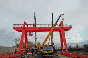 Кран козловой MG65t-35m А5 гп 65т пролет 35м высота 24м. Фото 1