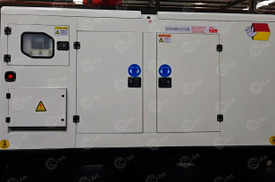 Дизельный генератор ZX100GF 100 кВт с кожухом. Фото 2