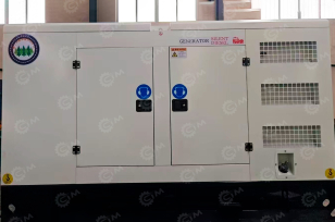 Дизельный генератор ZX100GF 100 кВт с кожухом. Фото 3