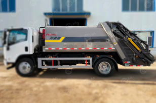 Надстройка мусоровоза (без шасси) объем 10м3. Фото 1