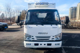 Фургон рефрижератор на шасси ISUZU 4х2 дв 96Kw 100P фургон 3000x2000x2000 холодильная установка Carrier C600. Фото 1