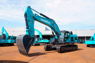 Экскаватор гусеничный SUNWARD SWE600F plus. Фото 1