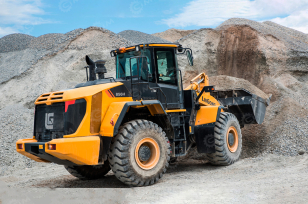 Фронтальный погрузчик LiuGong 856H. Фото 3