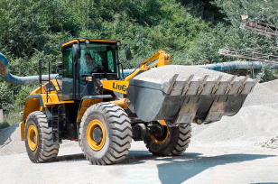 Фронтальный погрузчик LiuGong 856H. Фото 4