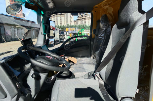 Бортовой грузовик ISUZU 4x2 самосвальный кузов дв 139kw гп 6т с кму гп 5т высота подъема 20м с корзиной кузов 4200х2250х600. Фото 10