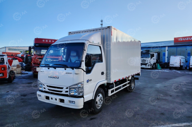 Фургон промтоварный на шасси ISUZU 4х2 дв 96 kw (фургон 4250х1850х1810). Фото 12