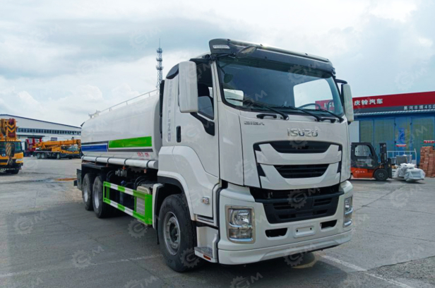 Автоцистерна на шасси ISUZU 6х4 дв 279kw цистерна 20м3. Назначение-перевозка воды. Фото 4