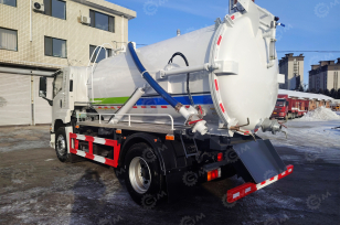 Илосос на шасси ISUZU 4x2 дв 151KW бочка 10м3 насос Weilong 65QZXDH-1107000 110л/сек. Фото 12