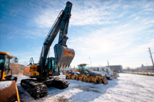 Экскаватор гусеничный JIAHE JH210 с кабиной, ковш 1м3. Фото 1