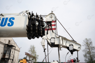 Крановая установка (без шасси) VIGRUS VGS10 гп 10т 5 секций стрела 29м. Фото 5