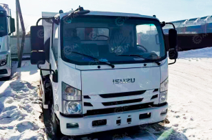 Самосвал ISUZU 4x2 дв 139kw средний подъемник U-образный кузов гп 6 тонн. Фото 1