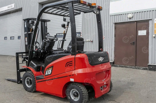 Вилочный погрузчик Hangcha CPD15-XJ4 электрический гп 1,5т высота подъема 3м,без кабины, мачта вагонного типа, каретка со смещением (право-лево), запасная батарея, зарядное устройством и устройство дл. Фото 2