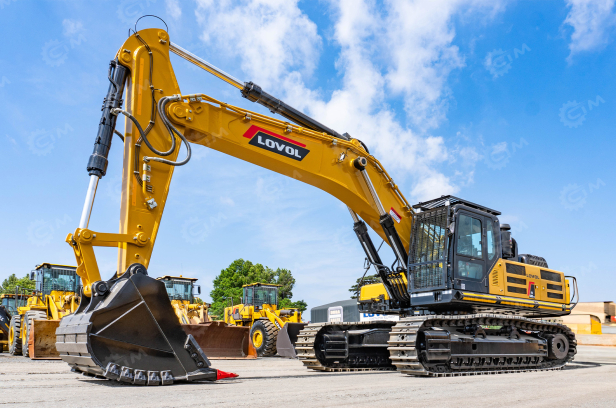 Гусеничный экскаватор LOVOL FR510E2-HD. Фото 6