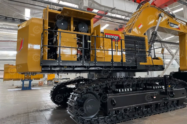 Гусеничный экскаватор LOVOL FR1350F. Фото 5