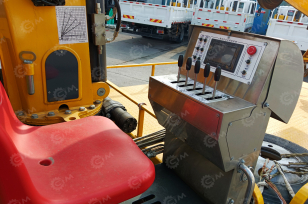 Специальный автомобиль на шасси ISUZU 4x2 дв 96kw платформа с кму гп 5т высота подъема 20м с корзиной. Фото 14