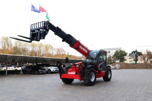 Телескопический погрузчик VANSE WSC1840 гп 4т высота 18м с корзиной. Фото 1