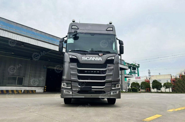 Тягач SCANIA S 560 A6x2NA 20H CN6 G33CM Opc RET Grey 2.53 disc 3.35m 440L 525L S. Фото 6