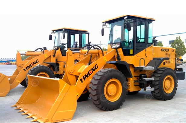 Фронтальный погрузчик Yineng YN939 гп 3т ковш 1,8м3. Фото 3