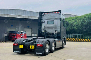 Тягач SCANIA S 560 A6x2NA 20H CN6 G33CM Opc RET Grey 2.53 disc 3.35m 440L 525L S. Фото 3