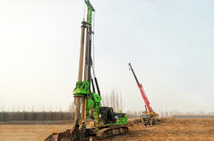 Буровая установка TYSIM KR240M CFA шасси CAT. Фото 2