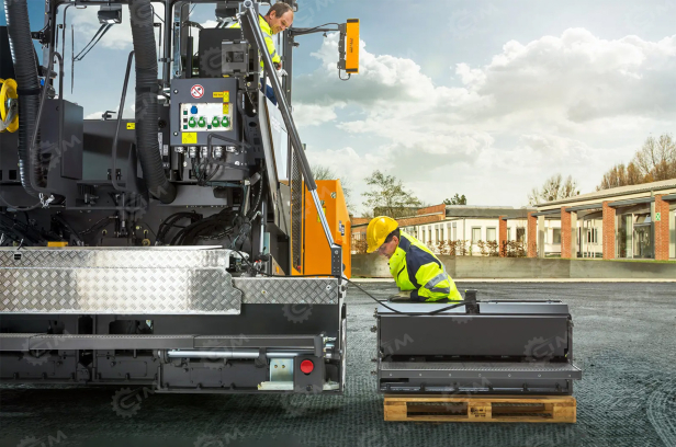 Асфальтоукладчик AMMANN (Volvo) ABG-7820L плита с одним трамбующим брусом 9 метров. Фото 4