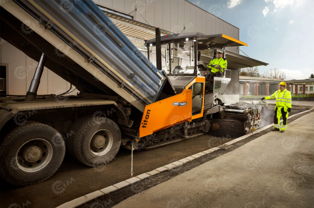 Асфальтоукладчик AMMANN (Volvo) ABG-7820L плита с одним трамбующим брусом 9 метров. Фото 5