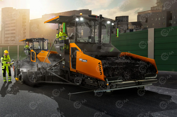 Асфальтоукладчик AMMANN (Volvo) ABG-7820L плита с одним трамбующим брусом 9 метров. Фото 6