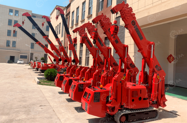 Гусеничный кран-паук HENAN SPT299, дизель-электрический. Фото 6