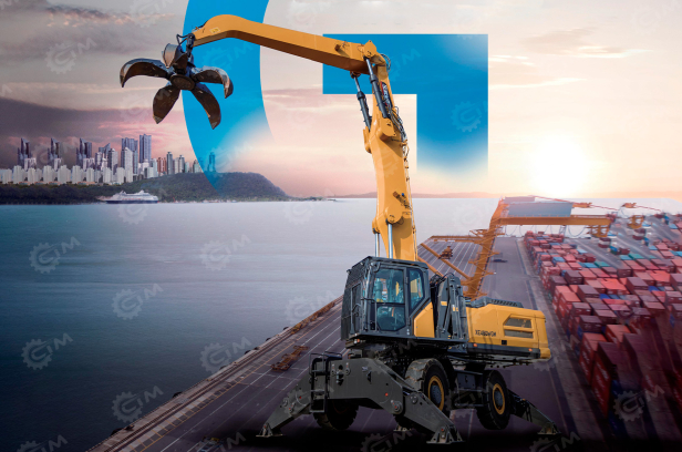 Перегружатель колесный XCMG XE240WGMA с подъёмной кабиной, грейферный ковш 1,5м3. Фото 2