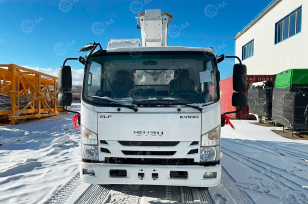 Автовышка WANBANG GKS22 на шасси ISUZU 4Х2 дв 96Kw высота подъёма 22м. Фото 1