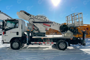 Автовышка WANBANG GKS22 на шасси ISUZU 4Х2 дв 96Kw высота подъёма 22м. Фото 2