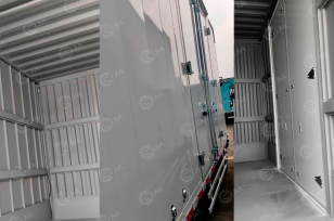 Фургон промтоварный на шасси ISUZU 4х2 дв 88 kw кабина 100P гп 4т (фургон 4250х1850х1810). Фото 2