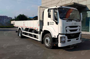 Бортовой грузовик ISUZU 4x2 дв 151kw гп 10т кузов 6650х2430х600. Фото 1