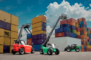 Телескопический погрузчик HANGCHA T40-180XHYG электрический гп 4т высота 18м. Фото 1