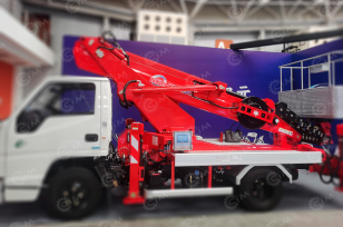 Автовышка NOVAS320 на шасси ISUZU 4Х2 дв 96kw высота подъёма 32м. Фото 1