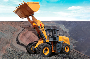 Фронтальный погрузчик OOK XZ678F гп 7т ковш 5,2м3. Фото 1