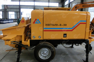 Бетононасос MINLE HBTS20-8-30 (электрический). Фото 1