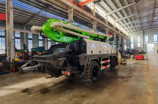 Самоходный бетононасос YUGONG HL6026 4WD. Фото 5