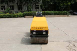 Каток дорожный гидравлический LUTONG LTC301 масса 1т, 2 вальца. Фото 3