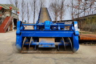 Перегружатель песка и гравия Chengda 800 ленточный электрический длина 8м высота разгрузки 3м. Фото 1