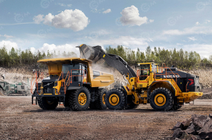 Фронтальный погрузчик VOLVO L350. Фото 2