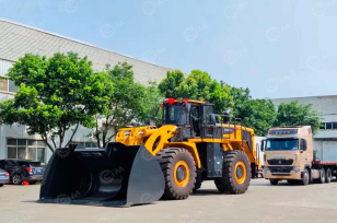 Фронтальный погрузчик LiuGong CLG8128H гп 12т ковш 7м3. Фото 1