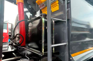 Самосвал HOWO 6х4 400 лс 5530х2280х1610 cкошенный задний борт. Фото 2