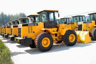 Фронтальный погрузчик Yineng YN940 гп 4т ковш 2,3м3 джойстик. Фото 3