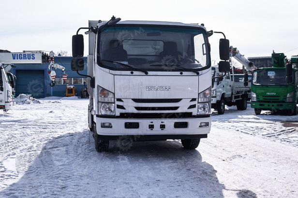 Самосвал ISUZU 4x2 дв 139kw средний подъёмник П-образный кузов гп 6 тонн 2024г.в.. Фото 4