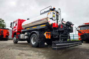 Автогудронатор на базе SHACMAN 4х2 кабина L3000 дв. 245 л.с. цистерна 7м3. Фото 1