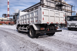 Самосвал ISUZU 4x2 дв 139kw средний подъёмник П-образный кузов гп 6 тонн 2024г.в.. Фото 3